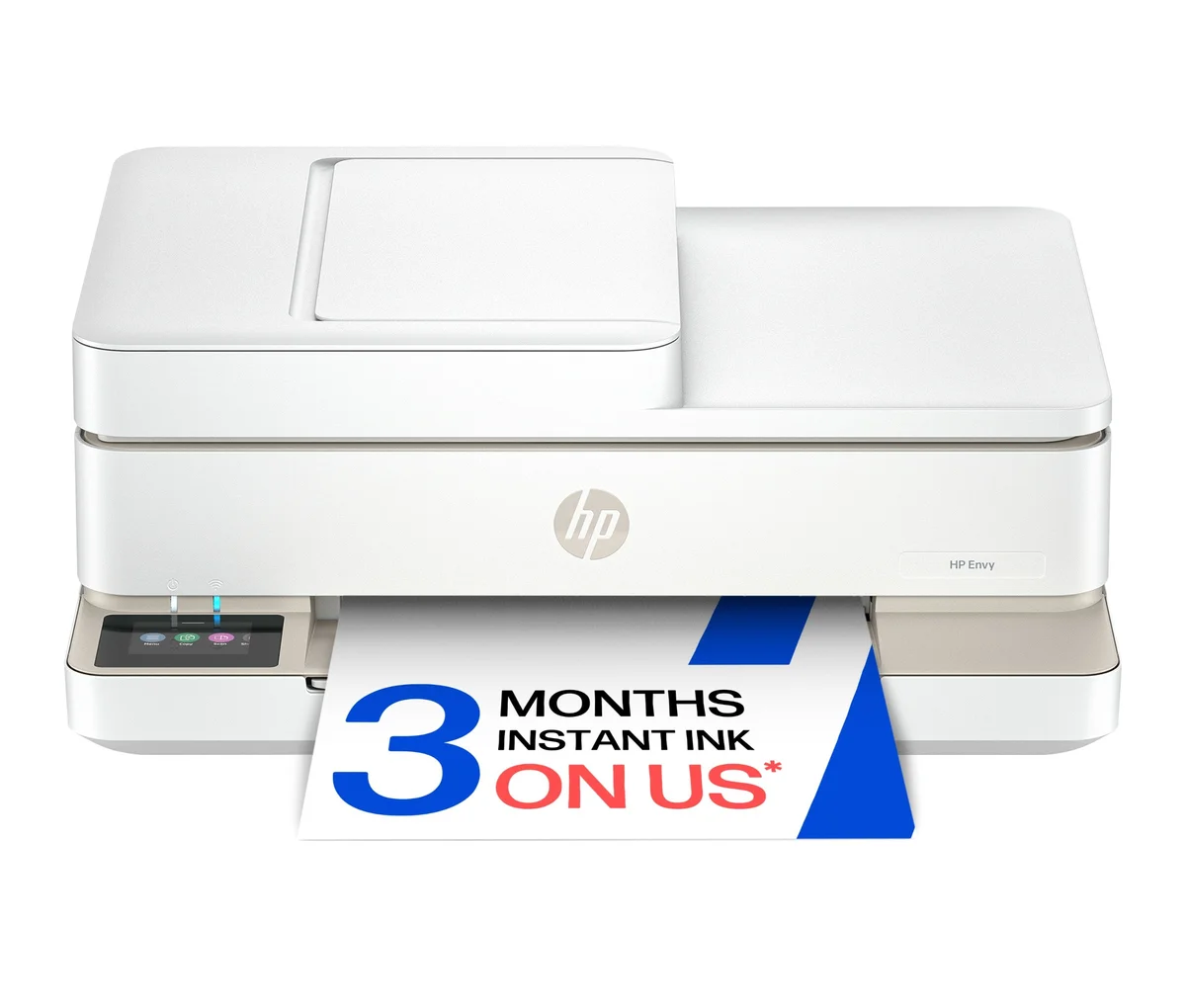 HP ENVY 6530e all-in-one printer in white